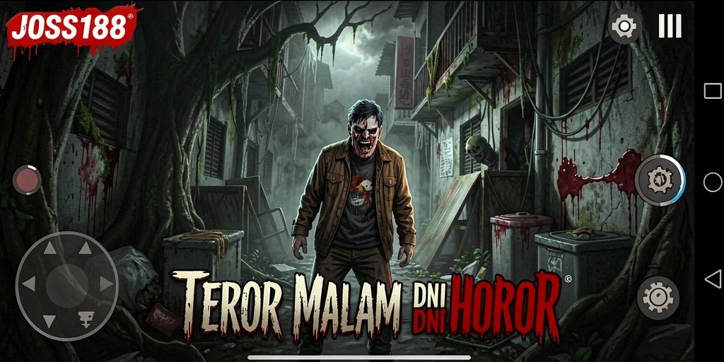 Screenshot dramatik dari gameplay menegangkan JOSS188.