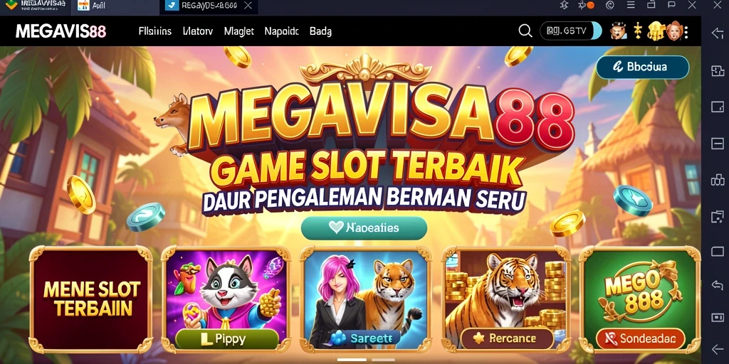 Tampilan gameplay MEGAVISA88 yang seru dan interaktif.
