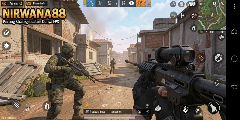 Tampilan gameplay seru dalam NIRWANA88 dengan aksi tembak-menembak yang mendebarkan.