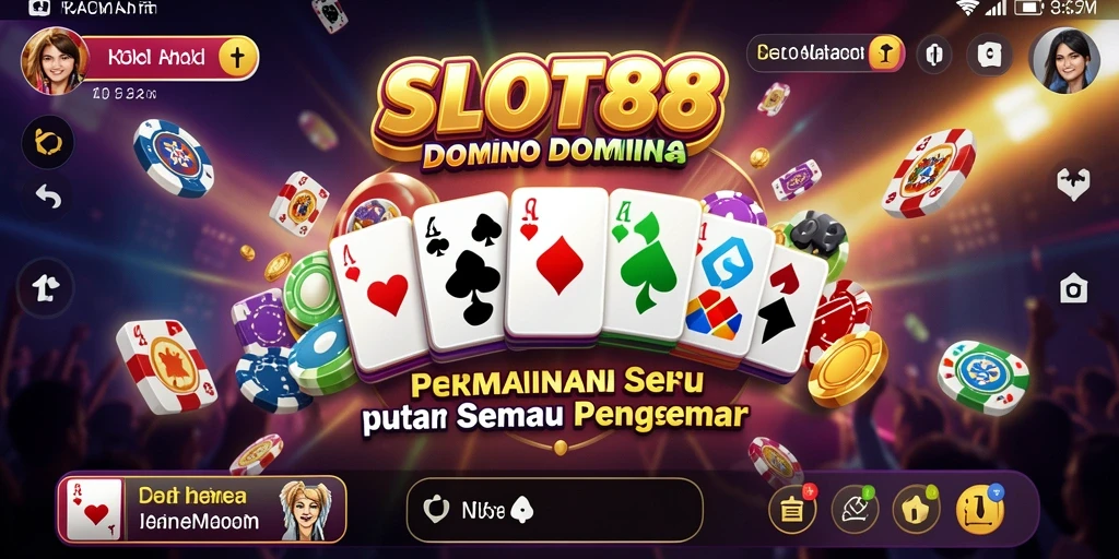 Tampilan gameplay SLOT88 yang menarik dan penuh warna.