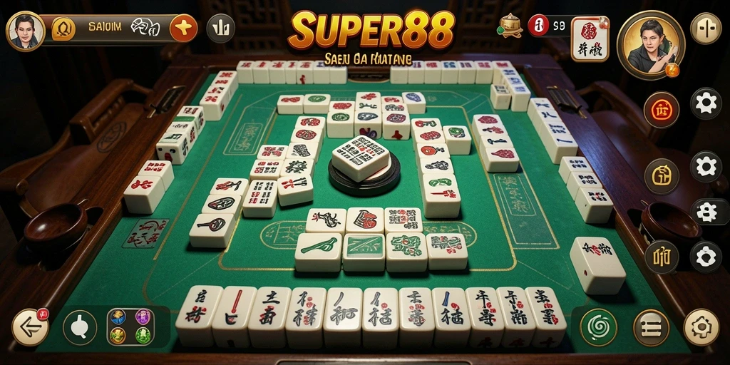 Tampilan gameplay seru dari SUPER88 yang menggoda.