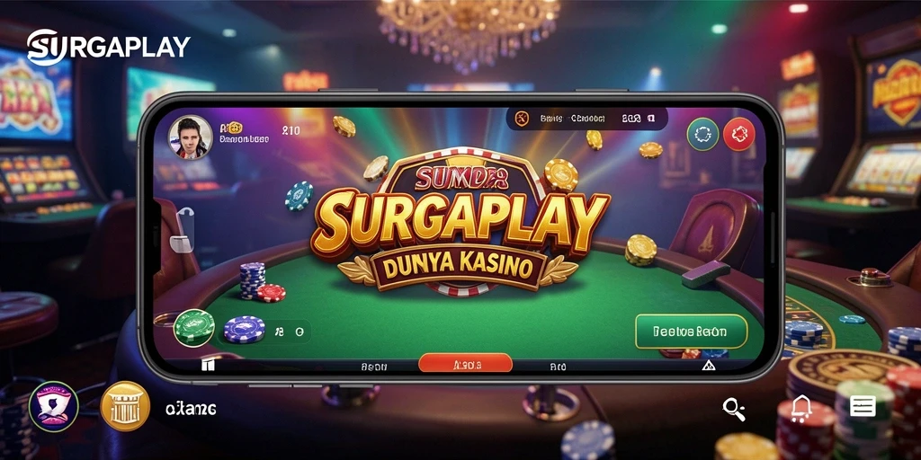 Tampilan menarik dari gameplay SURGAPLAY di dunia Kasino.